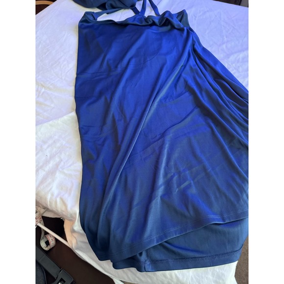 AGB Dress - worn once - Blue with Slip Built in - size Medium - Picture 4 of 6